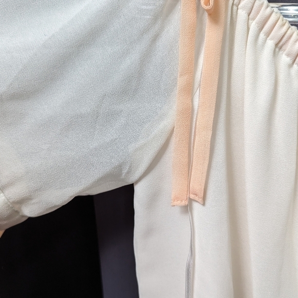 1. State Color Block Off The Shoulder Top Sz S - Picture 3 of 6